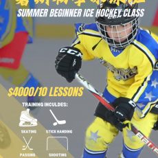 2024 Summer Beginners Ice Hockey Class